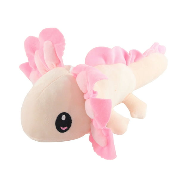 Axolotl Plush Doll Super Soft Plushie Squishy Stuffed Animal White 8" Kawaii